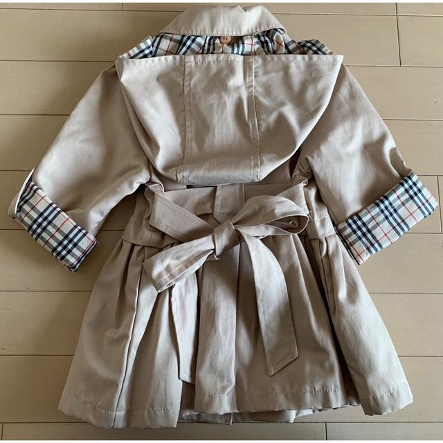 韓国子供服　トレンチコート　100 キッズ/ベビー/マタニティのキッズ服女の子用(90cm~)(ジャケット/上着)の商品写真