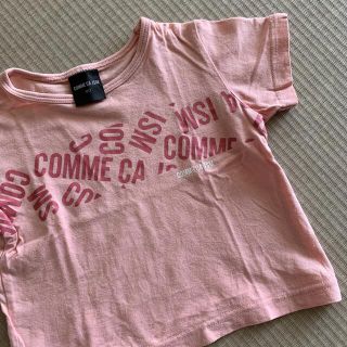 コムサイズム(COMME CA ISM)のCOMME CA ISM Tシャツ 80cm ピンク(Ｔシャツ)