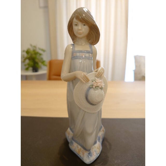 極美品 絶版 欠損無】LLADRO リヤドロ No.5643『少女キャシー』 超熱