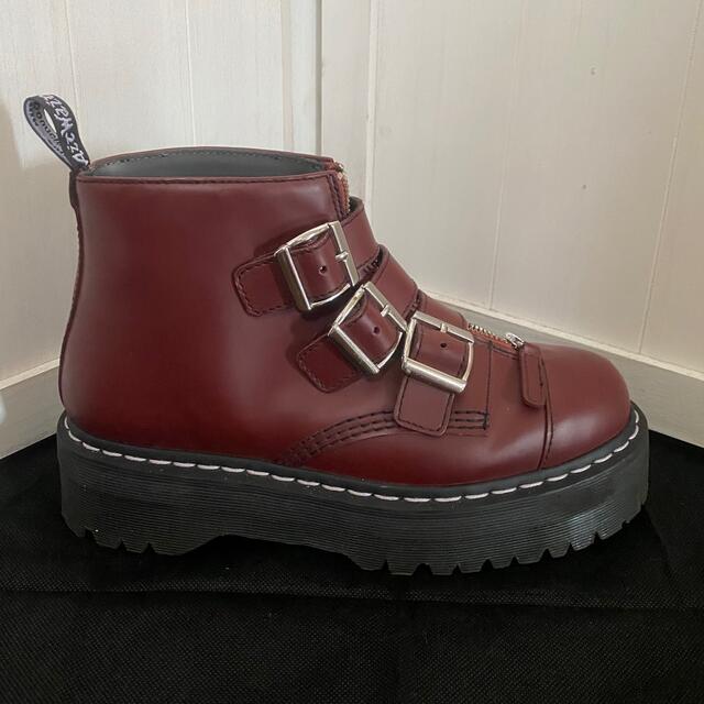 完成品 Dr.Martens アギネスコラボ 3連ベルトブーツ | www.tegdarco.com