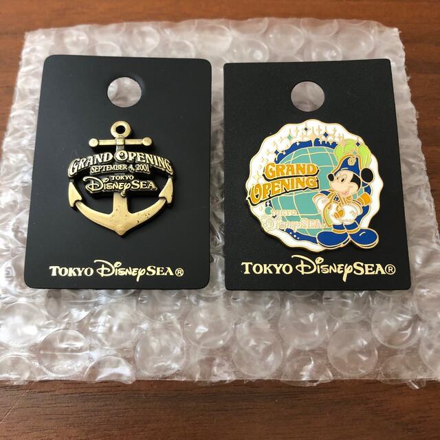 ディズニーシー グランドオープン ピンバッジ