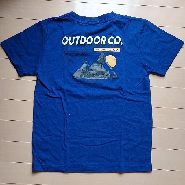 OUTDOOR PRODUCTS(アウトドアプロダクツ)の専用【Ｔシャツ】OUTDOOR PRODUCTS キッズＴシャツ 160 キッズ/ベビー/マタニティのキッズ服男の子用(90cm~)(Tシャツ/カットソー)の商品写真