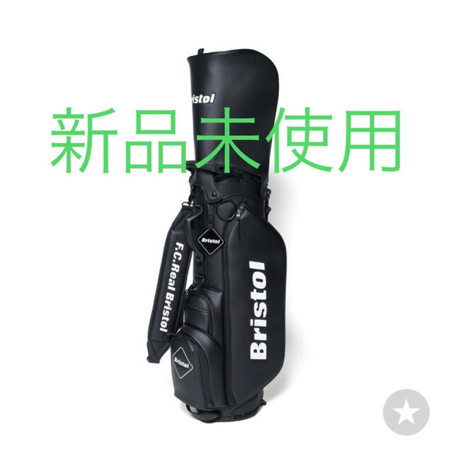 FCRB GOLF BAG BLACK ゴルフバッグ ブラックメンズ