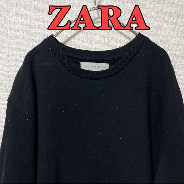 ZARA(ザラ)のザラ　ピリング加工スウェット　コットン100% マルチカラー メンズのトップス(スウェット)の商品写真