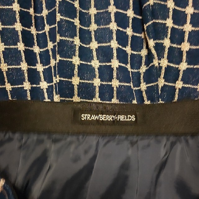 STRAWBERRY-FIELDS(ストロベリーフィールズ)の〈ストロベリーフィールズ〉ひざ丈フレアスカート レディースのスカート(ひざ丈スカート)の商品写真