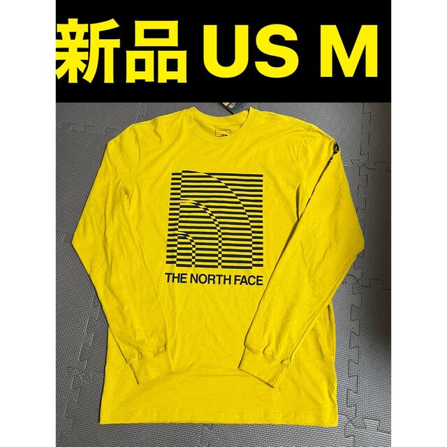 THE NORTH FACE(ザノースフェイス)のマーキー様専用　新品　ノースフェイス　M イエロー　黄色　長袖 メンズのトップス(Tシャツ/カットソー(七分/長袖))の商品写真