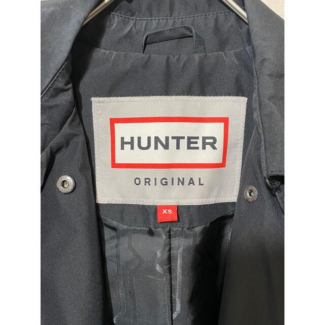 HUNTER(ハンター)のHunter ハンター　トレンチコート　ショート　ジャケット　ブラック　黒 レディースのジャケット/アウター(トレンチコート)の商品写真