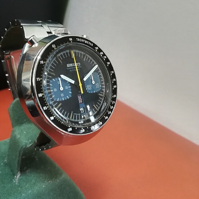 SEIKO(セイコー)のSEIKO Speed-Timer  6138-0040   黒馬　1976年製 メンズの時計(腕時計(アナログ))の商品写真