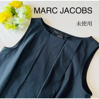 マークバイマークジェイコブス(MARC BY MARC JACOBS)のMARC JACOBS フロントタックトップス　コットン ネイビー(Tシャツ(半袖/袖なし))