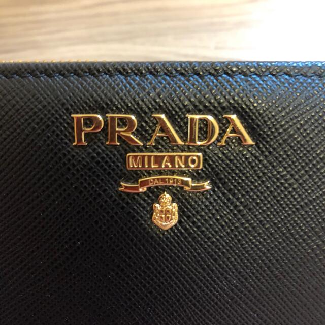 PRADA(プラダ)の【新品未使用】PRADA プラダ　サフィアーノレザー財布 レディースのファッション小物(財布)の商品写真