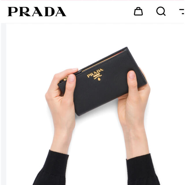 しくは PRADA - PRADA サフィアーノレザー 財布の通販 by R's shop