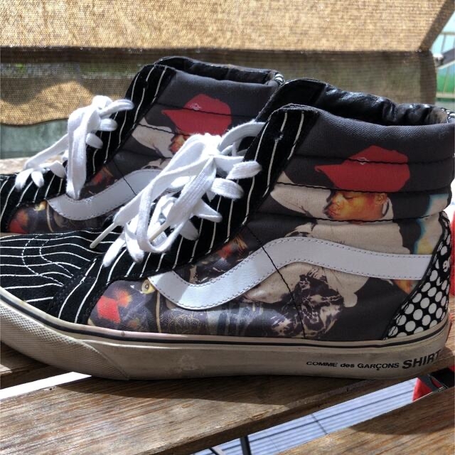 supreme  vans sk8 ネイビー キムタク スニーカー コラボ