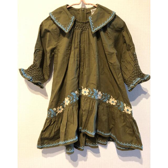 Misha & Puff(ミーシャアンドパフ)の新品　apolina アポリナ　ワンピース　2-3y キッズ/ベビー/マタニティのキッズ服女の子用(90cm~)(ワンピース)の商品写真