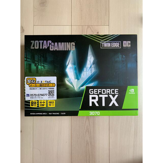 ZOTAC GEFORCE RTX 3070 非LHR 残保証あり