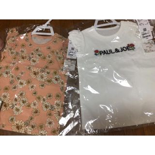 ポールアンドジョー(PAUL & JOE)のユニクロ　ポール&ジョー　半袖　 100(Tシャツ/カットソー)