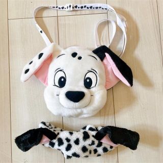 ディズニー(Disney)の101匹わんちゃん ぬいぐるみポーチ犬 いぬ ダルメシアン ヘアバンド セット(キャラクターグッズ)