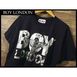 ボーイロンドン(Boy London)のG② ボーイロンドン 半袖 イーグル ビッグロゴ Tシャツ 黒 PUNK パンク(Tシャツ/カットソー(半袖/袖なし))