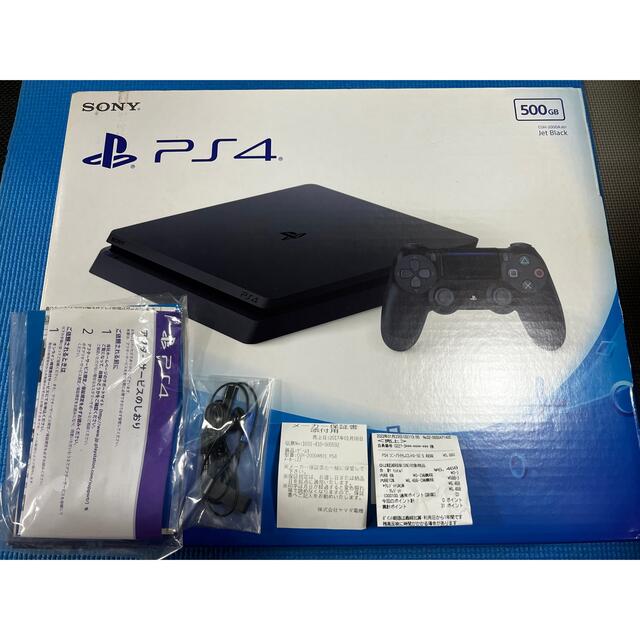 PlayStation4本体 jetblack500gb cuh2000ab01ゲームソフト/ゲーム機本体