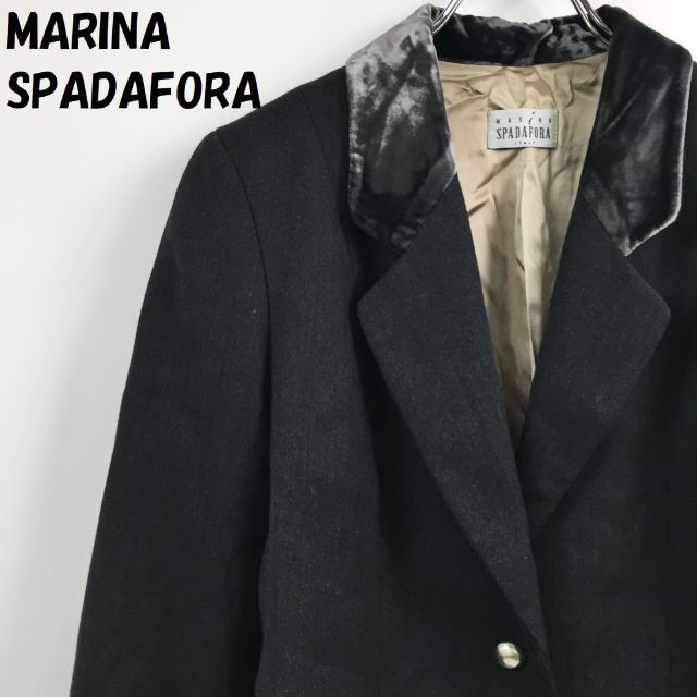 MARINA SPADAFORA イタリア製ジャケット 肩パッドあり レディース