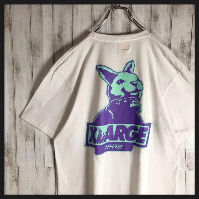 即納通販 FR2 XLARGE 限定コラボ バックプリント 希少 Tシャツの通販 ...