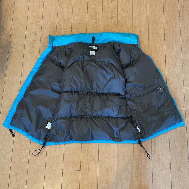 超希少 NORTHFACE ノースフェイス ヌプシ ダウンベスト センターロゴ 5