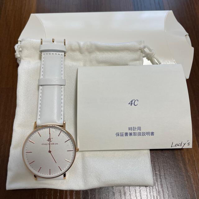 4℃ - 4°C レディス 腕時計の通販 by おはぎ's shop｜ヨンドシーならラクマ