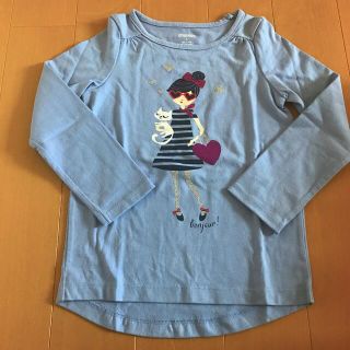 ジンボリー(GYMBOREE)の海外　ジンボリー  女の子ロンT  5T 110(Tシャツ/カットソー)