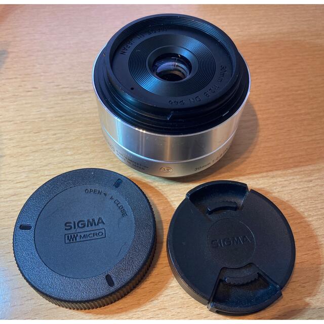 SIGMA(シグマ)のsigma 30mm 2.8 マイクロフォーサーズ スマホ/家電/カメラのカメラ(レンズ(単焦点))の商品写真