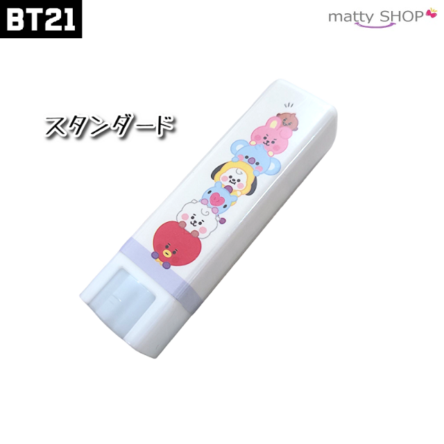 BT21(ビーティーイシビル)のBT21 カドヌリステックのり スタンダード インテリア/住まい/日用品の文房具(その他)の商品写真