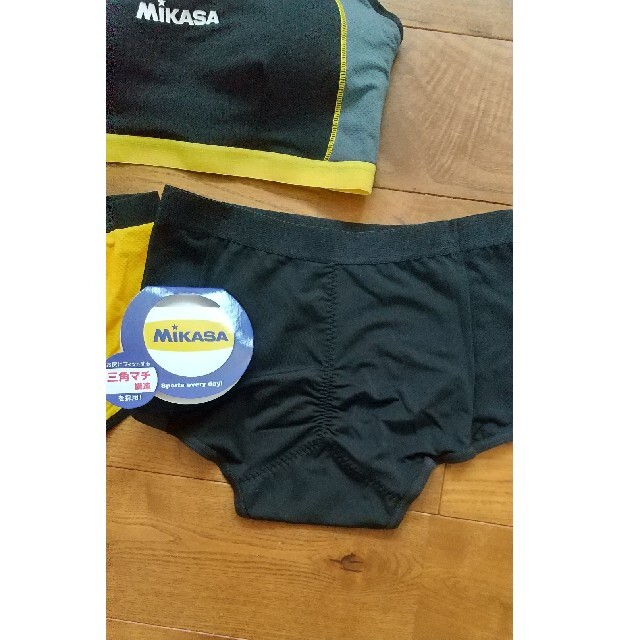 MIKASA(ミカサ)の新品 MIKASA スポーツブラ パンツ 3点セット レディースの下着/アンダーウェア(ブラ&ショーツセット)の商品写真