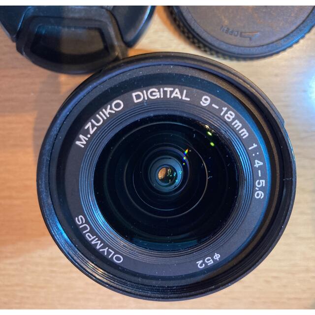 OLYMPUS(オリンパス)のolympus m.zuiko 9-18mm マイクロフォーサーズ スマホ/家電/カメラのカメラ(レンズ(ズーム))の商品写真