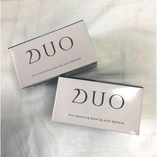 シセイドウ(SHISEIDO (資生堂))のDUO デュオ ザ クレンジングバーム ブラックリペア　90g 2箱(クレンジング/メイク落とし)