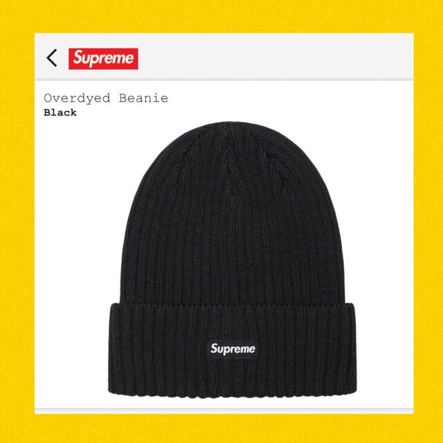 22ss 新品 supreme オーバーダイビーニー cap tシャツ パーカー