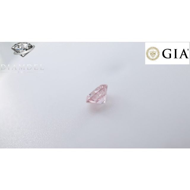 ピンクダイヤモンドルース/ F.P. PINK/ 0.21 ct. GIA 1