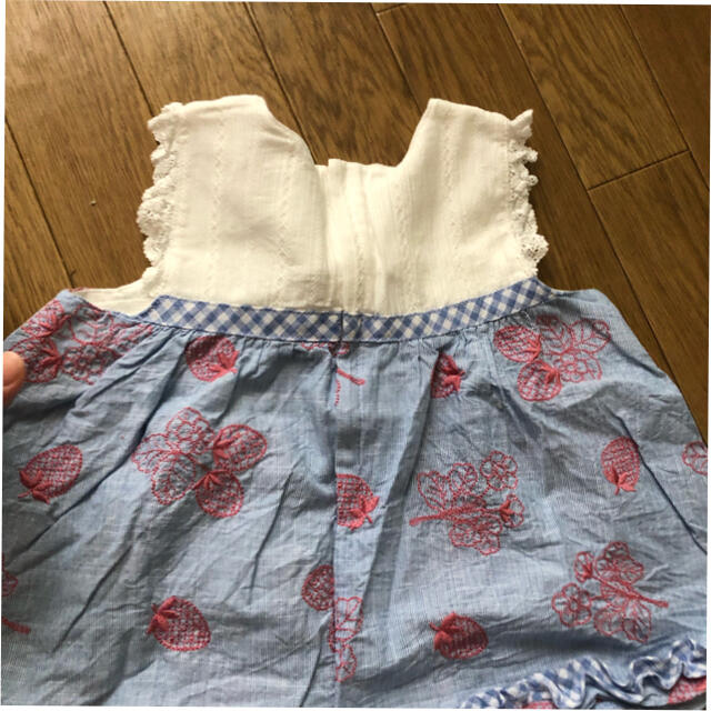 Souris(スーリー)の90センチ　夏服　女の子　Souris  toi toi toi キッズ/ベビー/マタニティのキッズ服女の子用(90cm~)(Tシャツ/カットソー)の商品写真