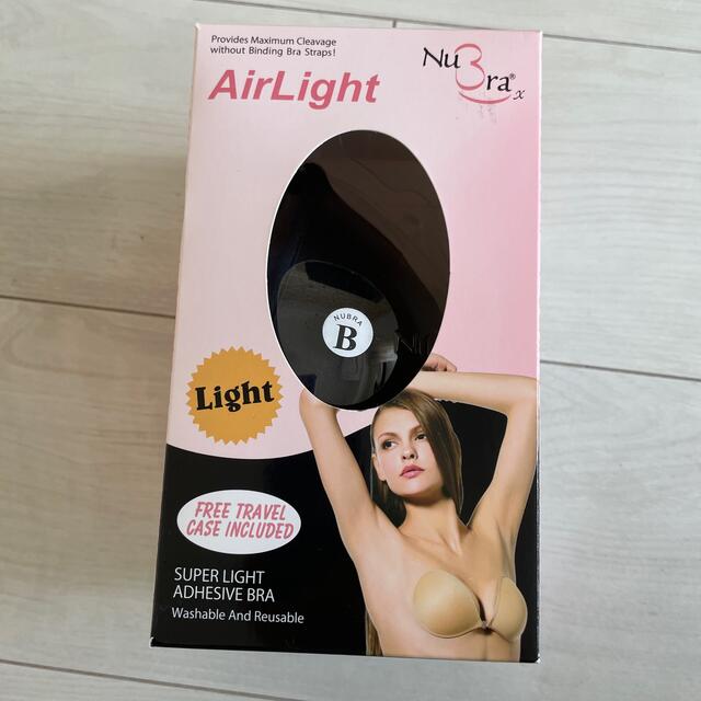 新品未使用　ヌーブラライト　AIR NUBRA  LIGHT  レディースの下着/アンダーウェア(ヌーブラ)の商品写真