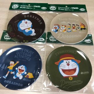 ロゴス(LOGOS)のサントリー　ドラえもん　プレート　4種類セット(食器)