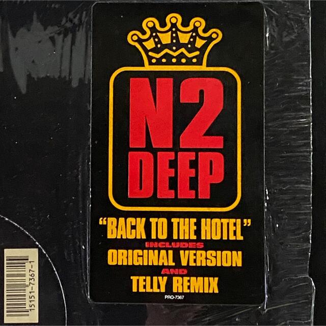 正本販売中 N2DEEP / BACK TO THE HOTEL 12インチ シングル | www 