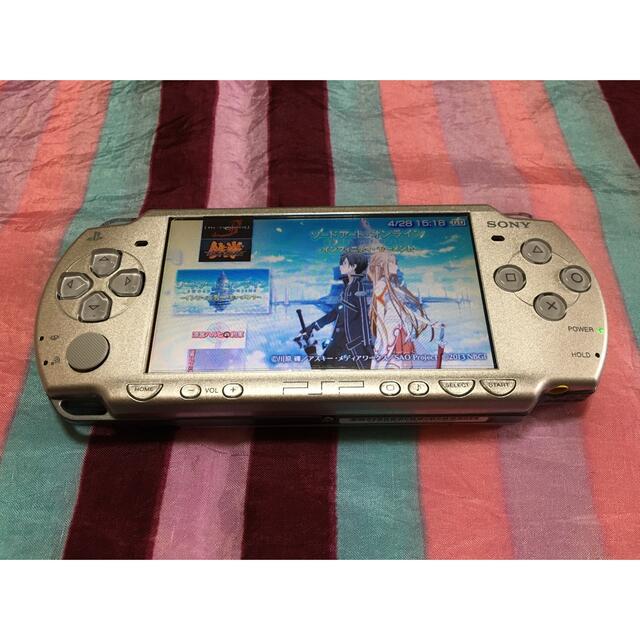 SONY PSP 3000 レッド メモステ64GB新品付属