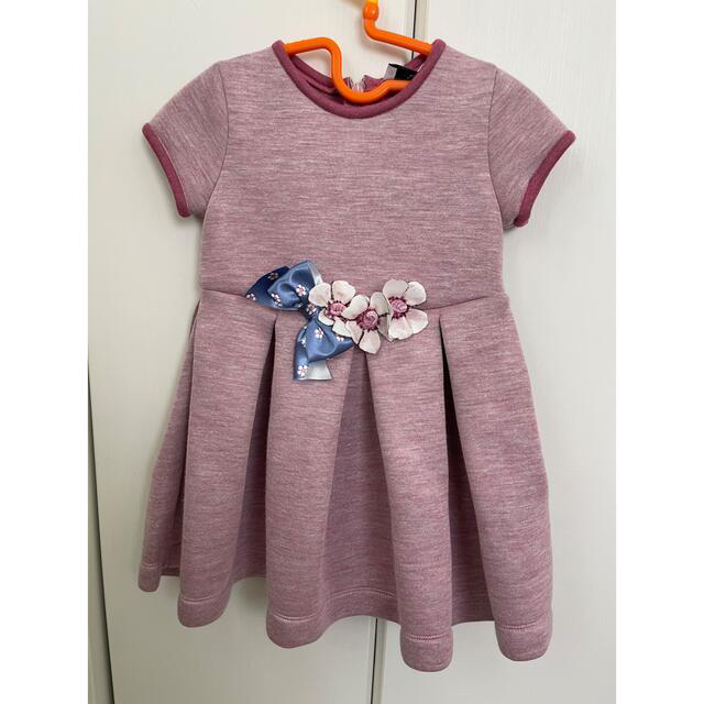 MONNALISA(モナリザ)のMONNALISA モナリザ　ワンピース　24M キッズ/ベビー/マタニティのキッズ服女の子用(90cm~)(ワンピース)の商品写真