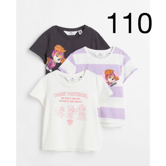 専用です　パウパトロール　Tシャツ3枚セット&バミューダパンツ　110/115