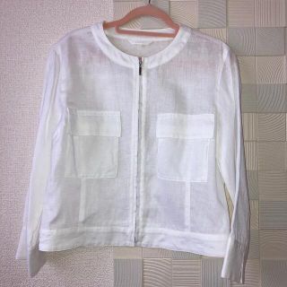 アナイ(ANAYI)の専用　美品　ANAYIリネンジャケット(ノーカラージャケット)