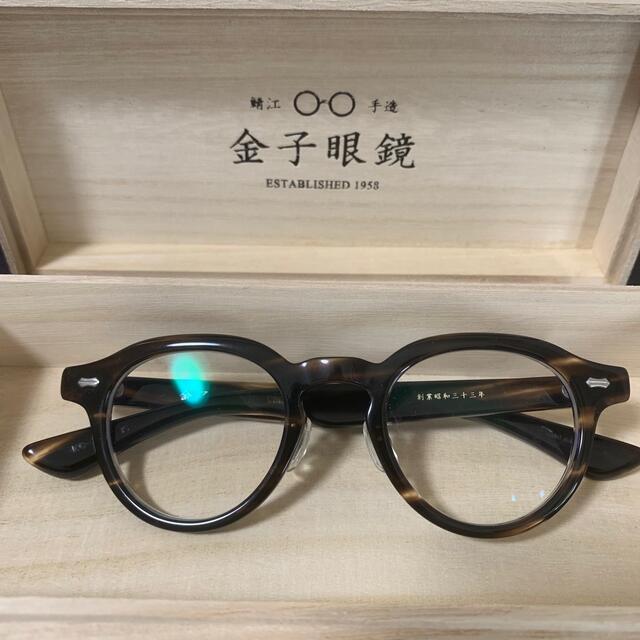金子眼鏡 KC-77 CHS 美品 金子 セルロイド 休日限定 www