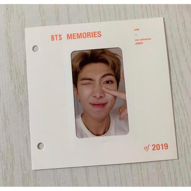 BTS 2019 Memories ナムジュン RM Blu-ray トレカ