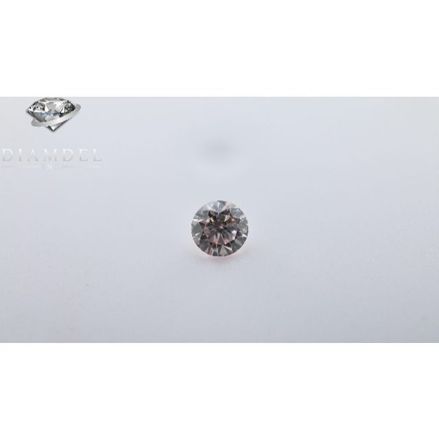 0215ctカラーピンクダイヤモンドルース/ LIGHT PINK/ 0.215 ct.