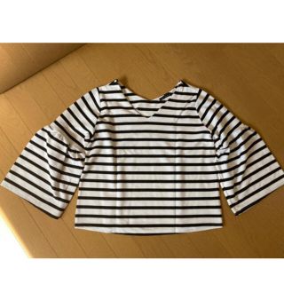 イング(INGNI)の【5/8まで出品ラストSALE】INGNIボーダートップス(Tシャツ(長袖/七分))