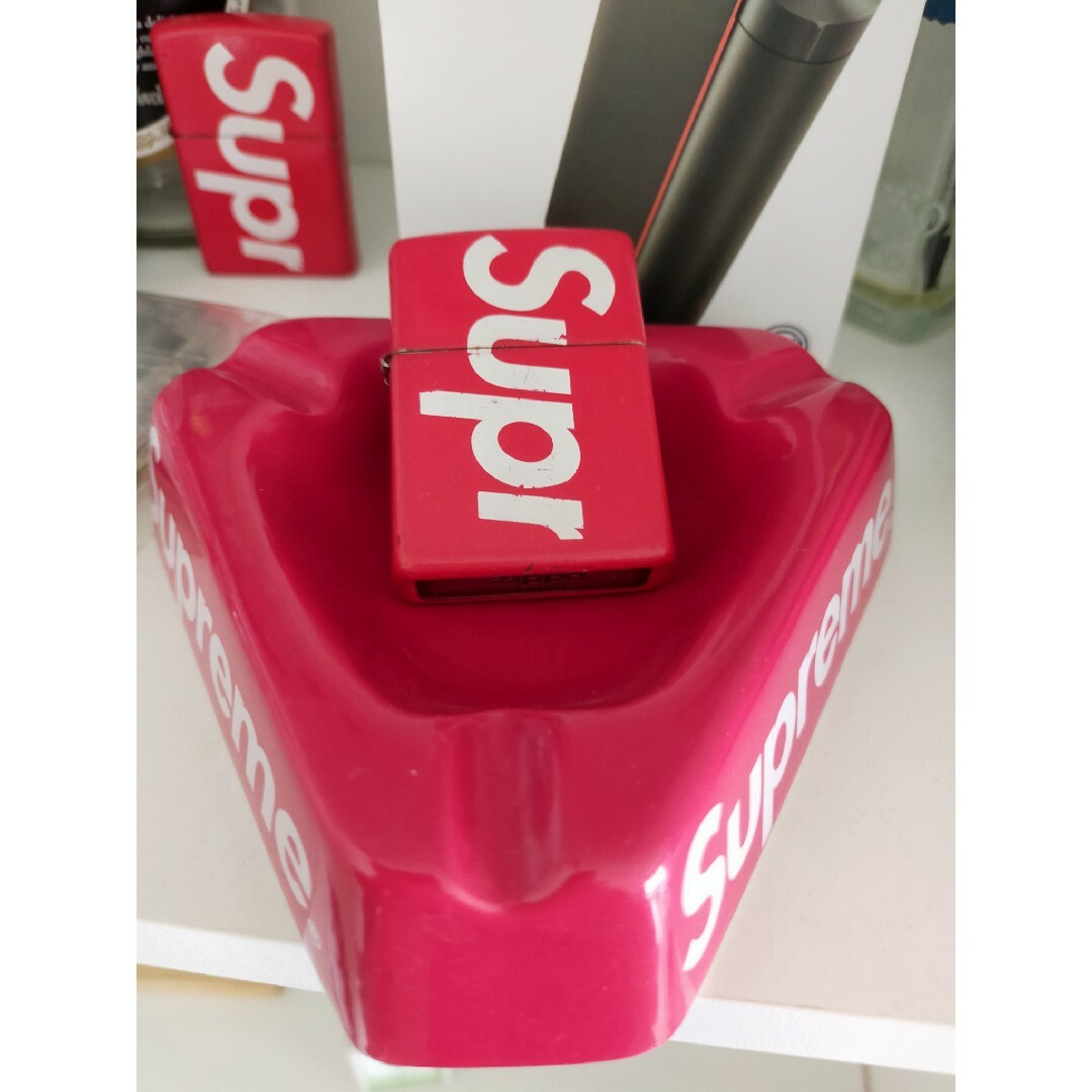 ファッション小物Supreme Zippo Ash tray 灰皿付き