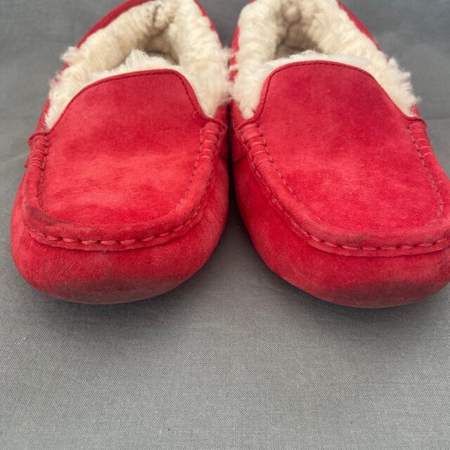 UGG モカシン　RED 24cm