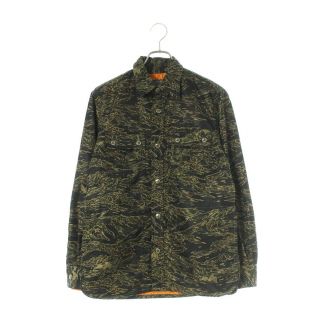 ヒステリックグラマー(HYSTERIC GLAMOUR)のヒステリックグラマー 21AW 02213AH10 エアフォースナイロンミリタリーシャツジャケットブルゾン メンズ S(ブルゾン)