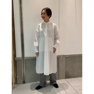 エムエムシックス シャツワンピース ひざ丈ワンピース(レディース)の